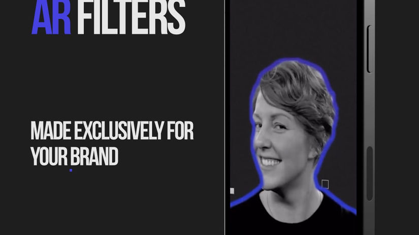 AR filters Mock up for Instagram